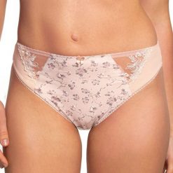 Figi Elvira. Pomarańczowe majtki damskie Gaia, l, z bawełny. Za 41,99 zł.