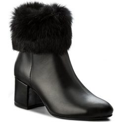 Buty zimowe damskie: Botki R.POLAŃSKI – 0886/K Czarny Lico
