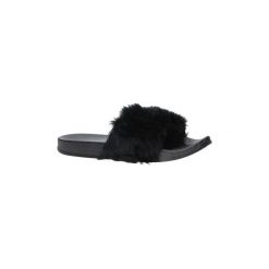 Klapki Casu Czarne klapki z futerkiem SAM04A. Czarne crocsy damskie marki Casu. Za 39,99 zł.