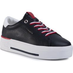 Sneakersy TOM TAILOR - 809610400 Cobalt Blue. Niebieskie półbuty damskie Tom Tailor, ze skóry ekologicznej. Za 199,99 zł.