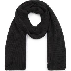 Szal Tommy Jeans Tj Basic Flag Rib Scarf AW0AW07247. Czarne szaliki damskie Tommy Jeans, bez wzorów, z jeansu. W wyprzedaży za 129,00 zł.