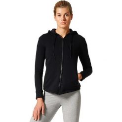 Adidas Bluza damska Sport ID Full Zip Hoodie czarna r. S (S97074). Czarne bluzy sportowe damskie marki Adidas, s. Za 204,41 zł.