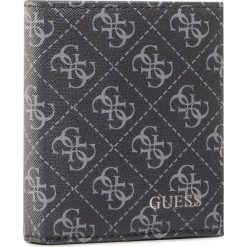 Duży Portfel Męski GUESS - Vezzola Slg SMVEZZ POL22 BLA. Czarne portfele męskie Guess, z aplikacjami, ze skóry ekologicznej. Za 259,00 zł.
