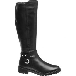 Buty zimowe damskie: kozaki damskie 5th Avenue czarne