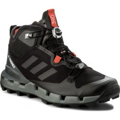 Buty trekkingowe męskie: Buty adidas – Terrex Fast Mid Gtx-Surrou GORE-TEX BB0948 Cblack/Cblack/Visgre
