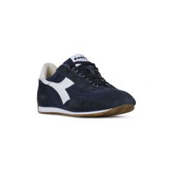 Buty Diadora 065 EQUIPE H CANVAS. Niebieskie trampki męskie marki Diadora, bez wzorów, bez zapięcia. Za 772,59 zł.
