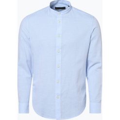 Drykorn - Koszula męska – Tarok, niebieski. Niebieskie koszule męskie marki DRYKORN, s, bez wzorów, bez kołnierzyka, bez rękawów. Za 449,95 zł.