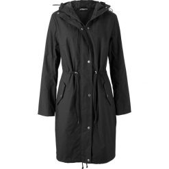 Kurtka parka bonprix czarny. Czarne kurtki damskie bonprix, bez wzorów, bez kaptura. Za 189,99 zł.