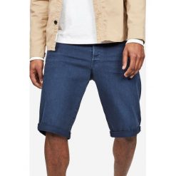G-Star Raw - Szorty. Niebieskie spodenki i szorty męskie G-Star RAW, bez wzorów, z elastanu, retro. W wyprzedaży za 239,90 zł.