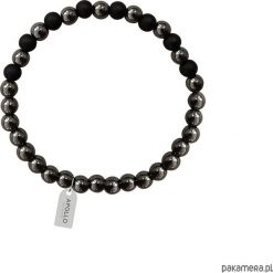 Slight Hematite - bransoletka męska. Czarne bransoletki męskie Pakamera, z hematytem. Za 99,00 zł.