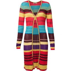 Desigual kardigan damski Jers Stripes XS wielokolorowy. Swetry damskie Desigual, xs, bez wzorów, z materiału. W wyprzedaży za 314,00 zł.