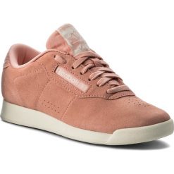 Buty Reebok - Princess Woven Emb CN0619 Sweet Pink/Chalk. Różowe buty sportowe damskie Reebok, bez wzorów, ze skóry, bez obcasa, na płaskiej podeszwie, bez zapięcia. W wyprzedaży za 219,00 zł.