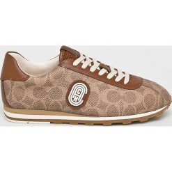 Coach - Buty. Pomarańczowe buty sportowe damskie Coach, ze skóry, sportowe. W wyprzedaży za 459,90 zł.