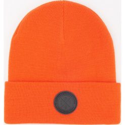 Czapka beanie - Pomarańczo. Czerwone czapki męskie Reserved. Za 39,99 zł.