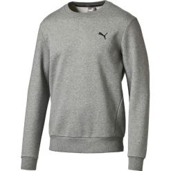 Bawełniana bluza z okrągłym dekoltem. Czarne bluzy męskie rozpinane marki Puma, l, z bawełny, z długim rękawem, długie. Za 230,96 zł.