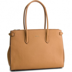 Torebka FURLA - Pin 994202 B BLS0 OAS Caramello f. Pomarańczowe torebki klasyczne damskie Furla, bez wzorów, ze skóry, klasyczne, na ramię, bez dodatków. W wyprzedaży za 799,00 zł.