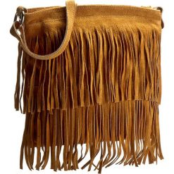 Torebka CREOLE - RBI10156 Koniak. Brązowe listonoszki damskie marki Creole. W wyprzedaży za 119,00 zł.
