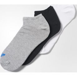 Skarpety adidas Trefoil Liner (AB3889). Szare skarpetki damskie Adidas, z bawełny. Za 29,99 zł.