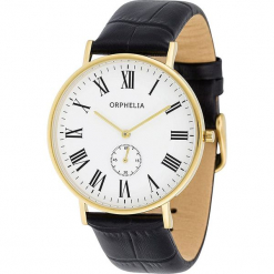 Zegarek kwarcowy w kolorze biało-czarno-złotym. Czarne, analogowe zegarki męskie Esprit Watches, ze stali. W wyprzedaży za 227,95 zł.