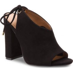 Sandały KAZAR - Lilibeth 29425-02-00 Black. Czarne klapki damskie Kazar, bez wzorów, ze skóry, na wysokim obcasie. W wyprzedaży za 289,00 zł.