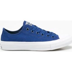 Converse - Tenisówki. Niebieskie tenisówki damskie marki Converse, z gumy. W wyprzedaży za 199,90 zł.