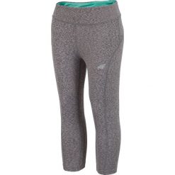 Legginsy sportowe damskie: 4f Legginsy damskie 3/4 H4L18-SPDF001 szare r. M