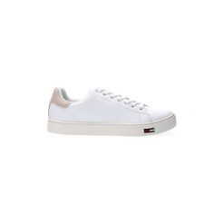Buty Tommy Hilfiger EM0EM00274 ESSENTIAL. Białe trampki męskie TOMMY HILFIGER, bez wzorów, bez zapięcia. Za 438,70 zł.