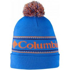 Columbia Czapka Csc Logo Beanie Super Blue Os. Niebieskie czapki zimowe męskie Columbia, na zimę, eleganckie. W wyprzedaży za 65,00 zł.