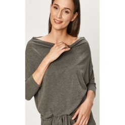 Answear - Sukienka Answear Lab. Szare sukienki damskie ANSWEAR, na co dzień, s, bez wzorów, z elastanu, casualowe, bez kołnierzyka, z krótkim rękawem, krótkie, mini, proste. Za 89,90 zł.