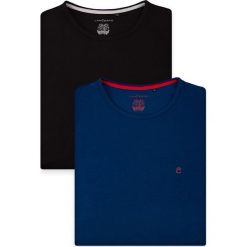 Zestaw 2 Koszulek Jenson. Szare t-shirty męskie LANCERTO, m, bez wzorów, z bawełny, klasyczne, z okrągłym kołnierzem. W wyprzedaży za 149,90 zł.