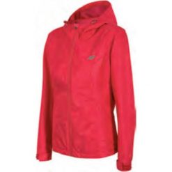 Kurtki sportowe damskie: 4f Kurtka damska H4L18-KUD004 czerwona r. XXL