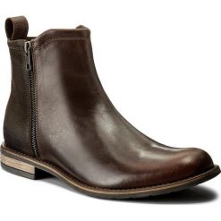 Kozaki GINO ROSSI - Aldo MBV948-S03-VV4B-3737-F 92/92. Brązowe buty zimowe męskie Gino Rossi, z materiału. W wyprzedaży za 289,00 zł.