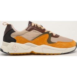 Gant - Buty Nicewill. Żółte sneakersy męskie GANT, z okrągłym noskiem, na sznurówki. Za 519,90 zł.