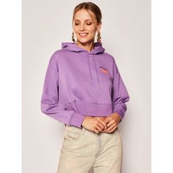 Bluza New Balance Ss Optks WT01523N. Fioletowe bluzy damskie New Balance, m, bez wzorów, z bawełny, bez rękawów, bez kaptura. Za 229,00 zł.