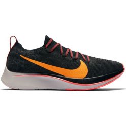 Buty Nike Zoom Fly Flyknit W Pomarańczowo-Czarne. Pomarańczowe buty sportowe damskie Nike, bez wzorów, z gumy, do biegania, nike zoom. Za 449,99 zł.