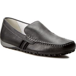 Mokasyny GEOX - U Snake M.U U1107U 00046 C9999 Czarny. Czarne mokasyny męskie Geox, na co dzień, bez wzorów, ze skóry, eleganckie, bez zapięcia. W wyprzedaży za 249,00 zł.