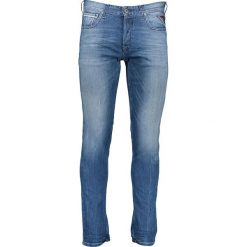 Dżinsy "Grover" - Regular fit - w kolorze niebieskim. Niebieskie jeansy męskie Replay, m, w paski. W wyprzedaży za 258,95 zł.