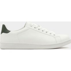 Buty męskie: Buty sportowe z zapiętkiem w kolorze khaki