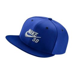 Czapki męskie: Nike Czapka z daszkiem męska SB Icon Pro niebieska (628683-482)