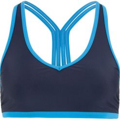 Biustonosz bikini bustier bonprix ciemnoniebieski. Niebieskie stroje kąpielowe damskie bonprix, bez wzorów. Za 37,99 zł.