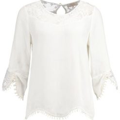 Bluzki asymetryczne: Cream KALANIE BLOUSE Bluzka chalk
