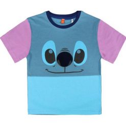 Disney Koszulka Dziecięca Lilo&Sticth 116 Wielokolorowy. Niebieskie t-shirty chłopięce Disney, z motywem z bajki, z materiału, bez rękawów. Za 35,00 zł.