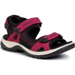 Sandały ECCO - Offroad 6956351760 Sangria/Fig. Różowe klapki damskie ecco, bez wzorów, ze skóry, sportowe, bez obcasa, bez zapięcia, outdoorowe. Za 449,00 zł.