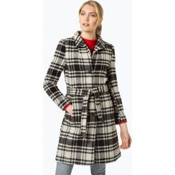 Esprit Collection - Płaszcz damski, czarny. Czarne płaszcze damskie wełniane Esprit Collection, s, w paski, eleganckie. Za 449,95 zł.