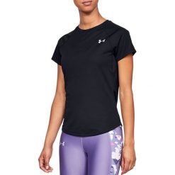 Under Armour Speed Stride Short Sleeve 1326462-001. Czarne t-shirty damskie Under Armour, xs, bez wzorów, z poliesteru, bez kołnierzyka. W wyprzedaży za 89,99 zł.