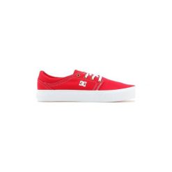 Buty DC Shoes DC Trase TX ADYS300126-RDW. Czerwone trampki męskie marki DC Shoes, bez wzorów, bez zapięcia. Za 167,30 zł.