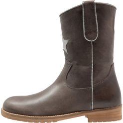 Buty zimowe damskie: Hip Kowbojki i Buty motocyklowe grey