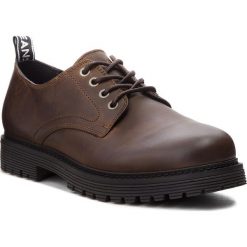 Półbuty TOMMY JEANS - Outdoor EM0EM00179 Winter Cognac 906. Brązowe półbuty skórzane męskie Tommy Jeans. W wyprzedaży za 419,00 zł.