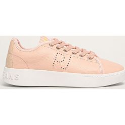 Pepe Jeans - Buty Brixton Premium. Białe buty sportowe damskie Pepe Jeans, z jeansu. W wyprzedaży za 239,90 zł.