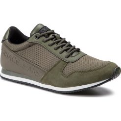 Sneakersy VERSACE JEANS - E0YTBSO4 70995 141. Zielone sneakersy męskie Versace Jeans, na co dzień, bez wzorów, z jeansu, eleganckie, bez zapięcia. Za 679,00 zł.